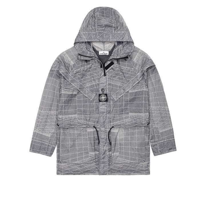 Ветровка Stone Island Reflective Grid On Lamy-tc Parka