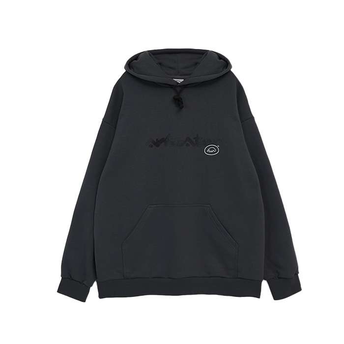 Толстовка ANTEATER Hoodie-Grey-Logo